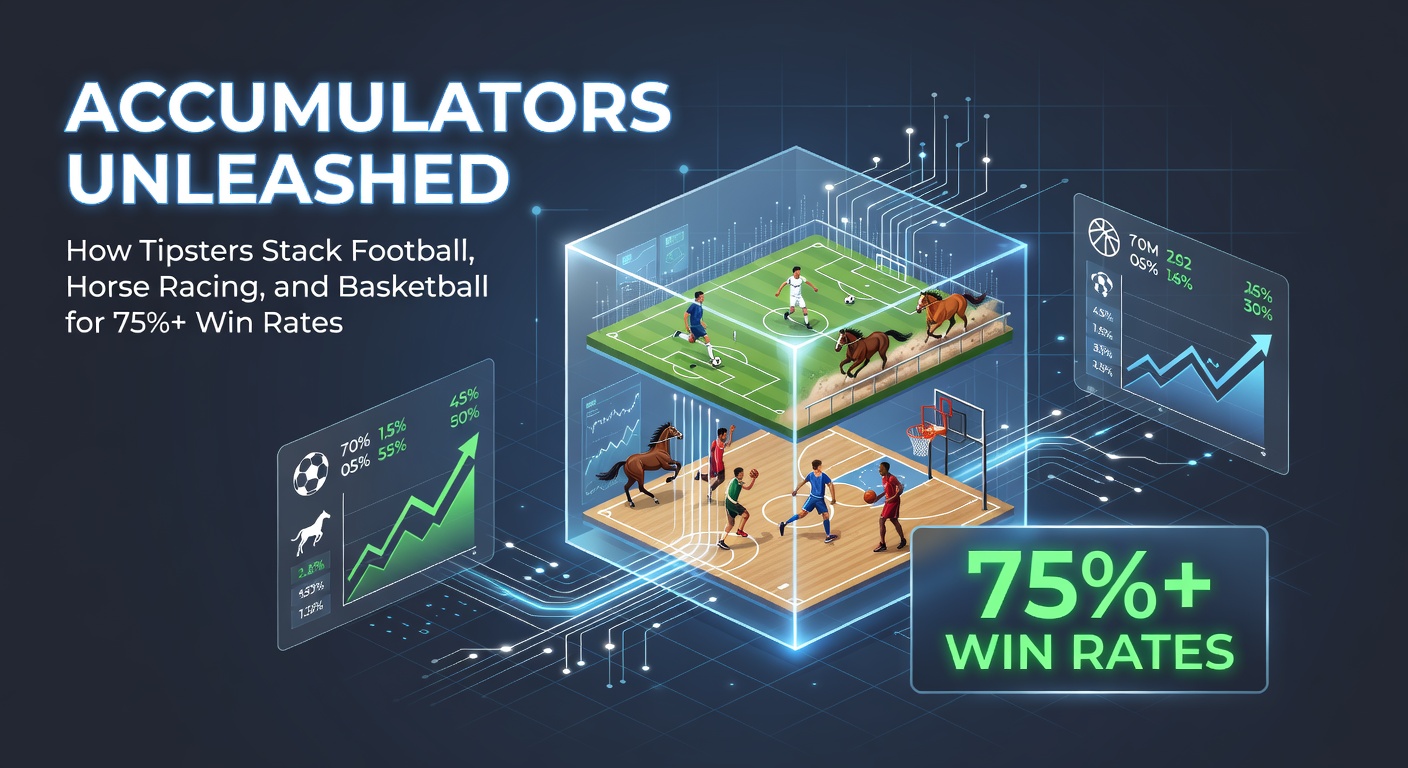 Graph showing win rate trends for multi-sport accumulators versus single-sport bets
