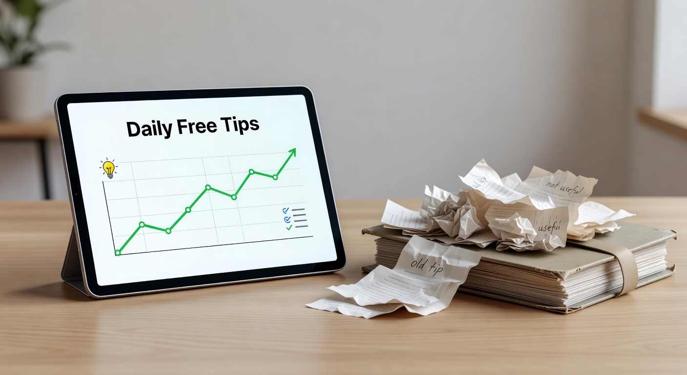 Detailed bar graph illustrating ROI differences between free daily betting tips and premium subscription services over a 12-month period