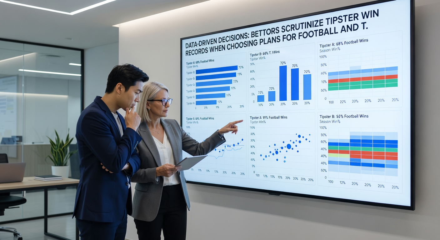 Close-up of a bettor's screen showing detailed tipster dashboards for tennis ATP events and football Serie A fixtures, with overlaid charts of win streaks and ROI trends