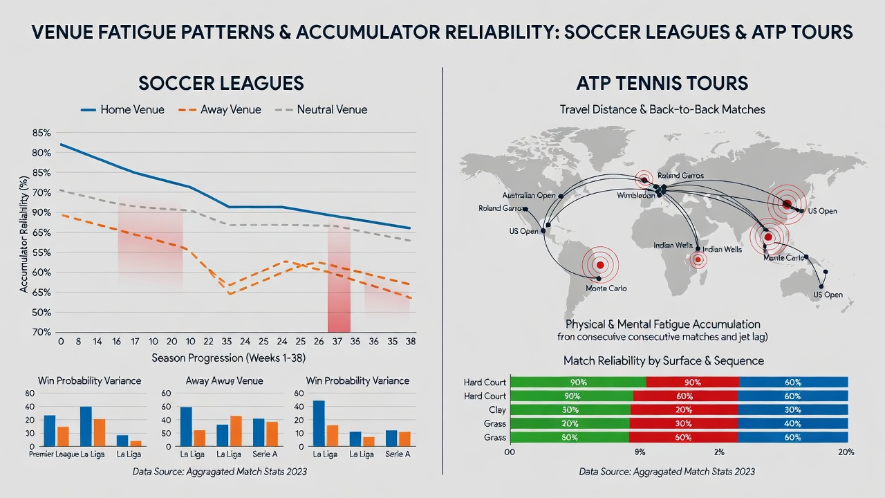 ATP player workload chart highlighting surface transitions and recovery gaps