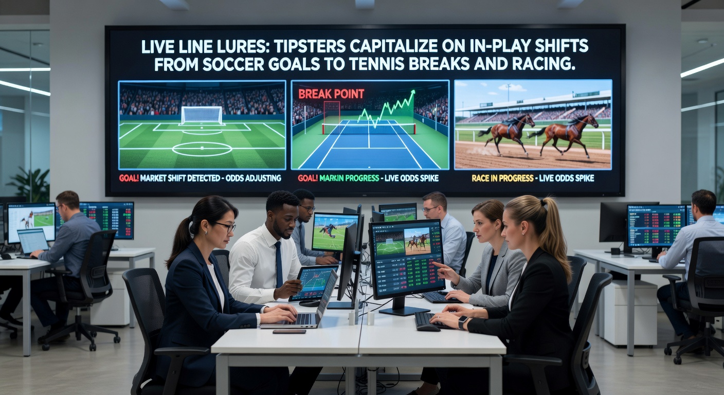 Close-up of tennis player celebrating a break point win with live odds overlay shifting dramatically on betting interface