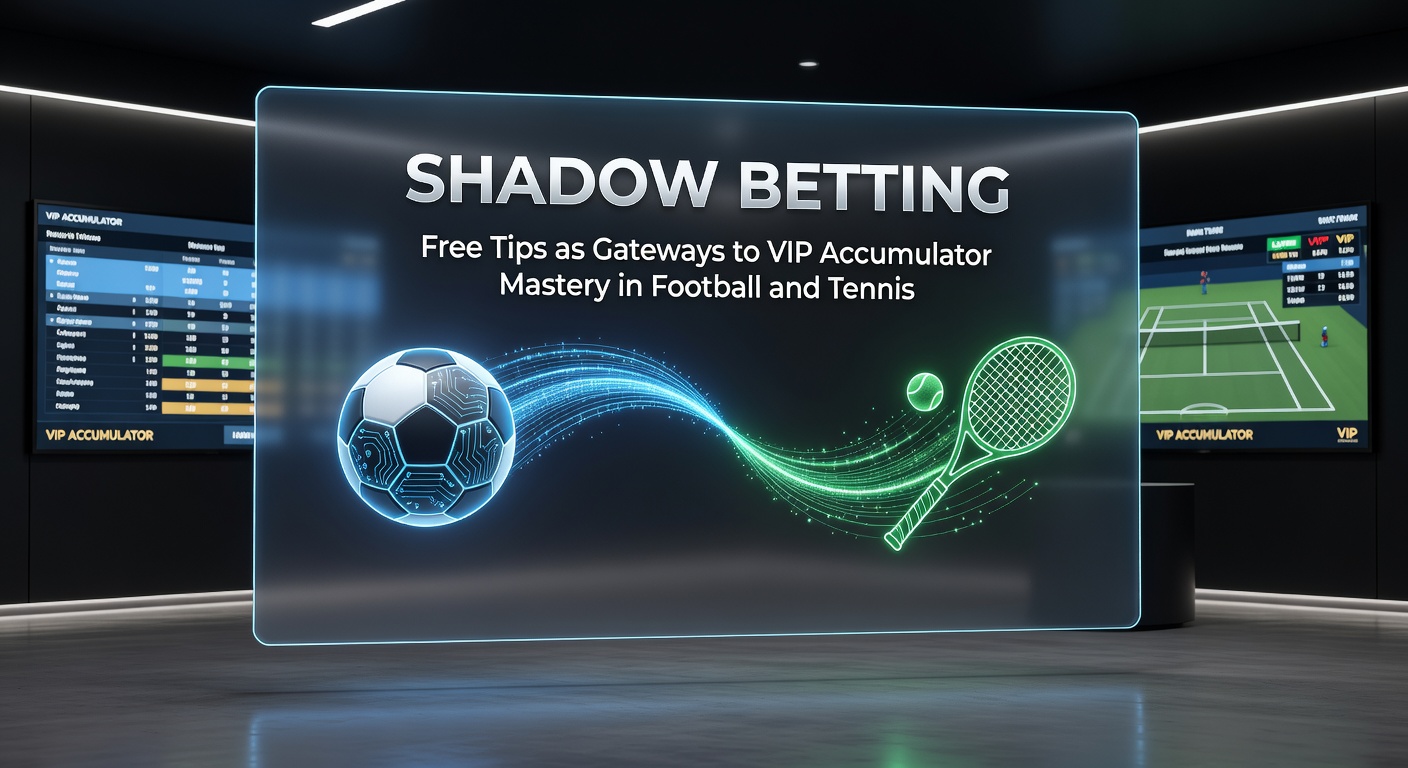 Visual breakdown of a VIP accumulator slip merging football goals and tennis aces for high-odds mastery